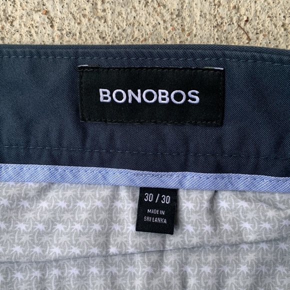 Bonobos Casual Tailored Pants 30x30 Navy blue straight - Picture 5 of 7